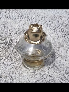 Prince Charming Fairytale Frog Perfume Bottle -empty